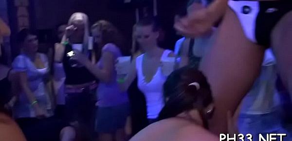  Cheeks in club screwed undress dancer